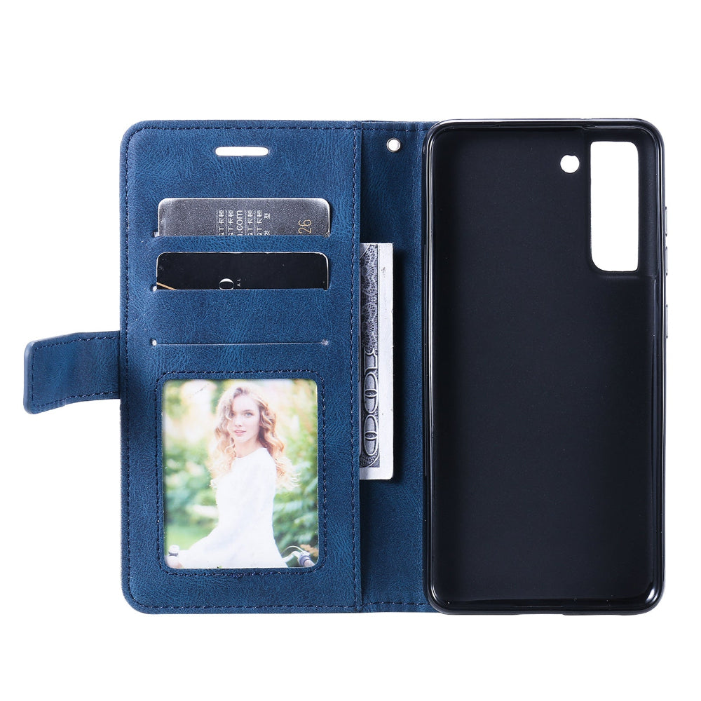 Funda para teléfono con billetera, tarjetero y tapa abatible