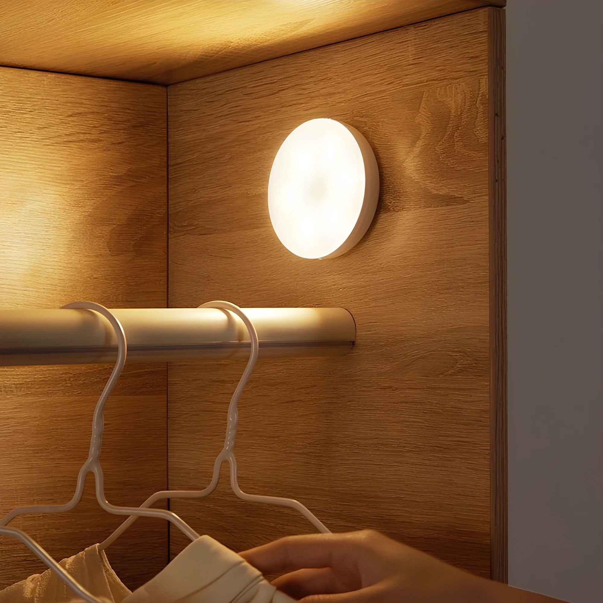 LED noční světlo s pohybovým senzorem nástěnná lampa