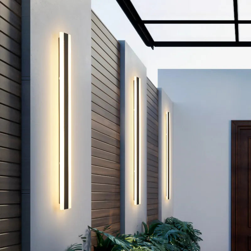 LumiGlow Applique Murale Extérieure | Éclairage Moderne Étanche pour Jardin