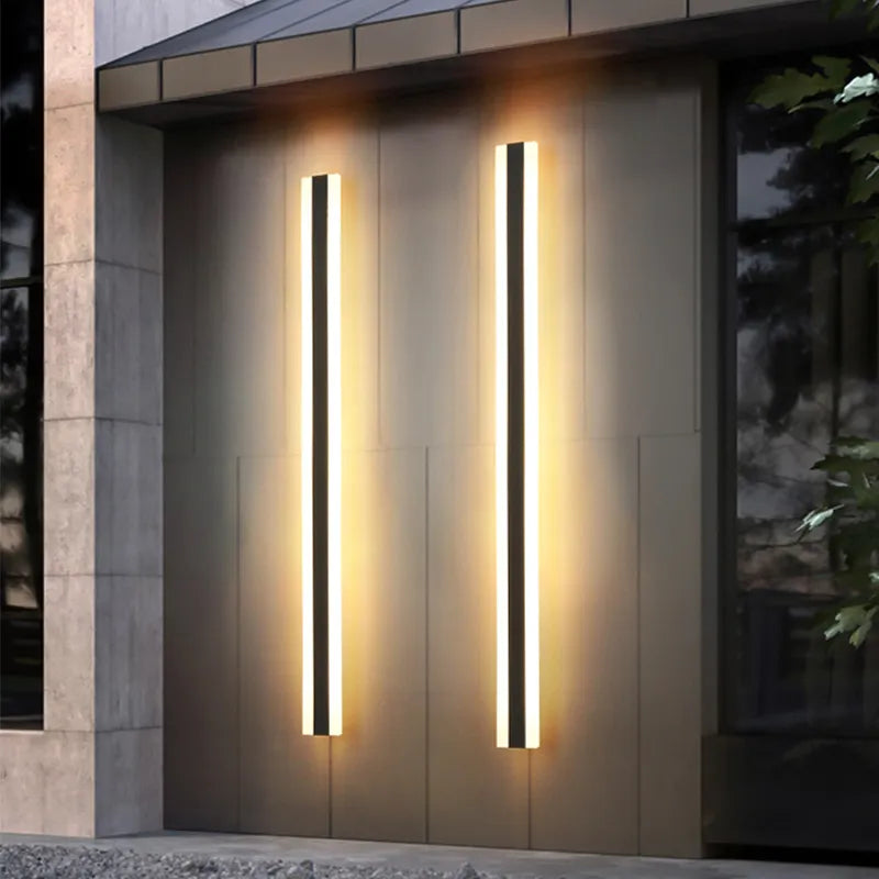 LumiGlow Applique Murale Extérieure | Éclairage Moderne Étanche pour Jardin