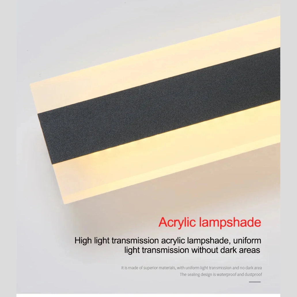 LumiGlow Applique Murale Extérieure | Éclairage Moderne Étanche pour Jardin