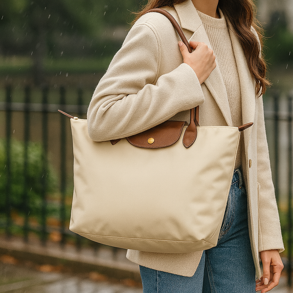 Grand sac fourre-tout de voyage pour femme à bandoulière | Sac à main