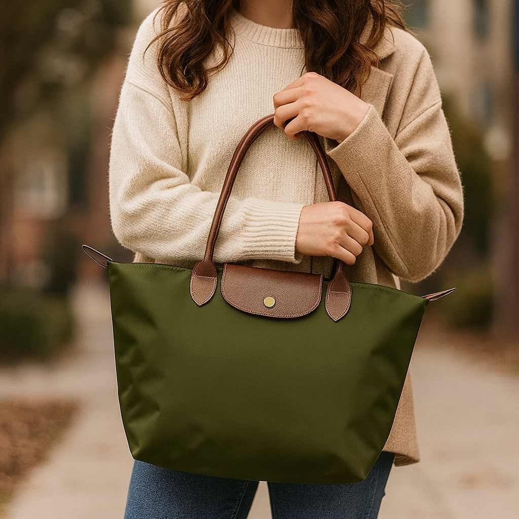 Grand sac fourre-tout de voyage pour femme à bandoulière | Sac à main
