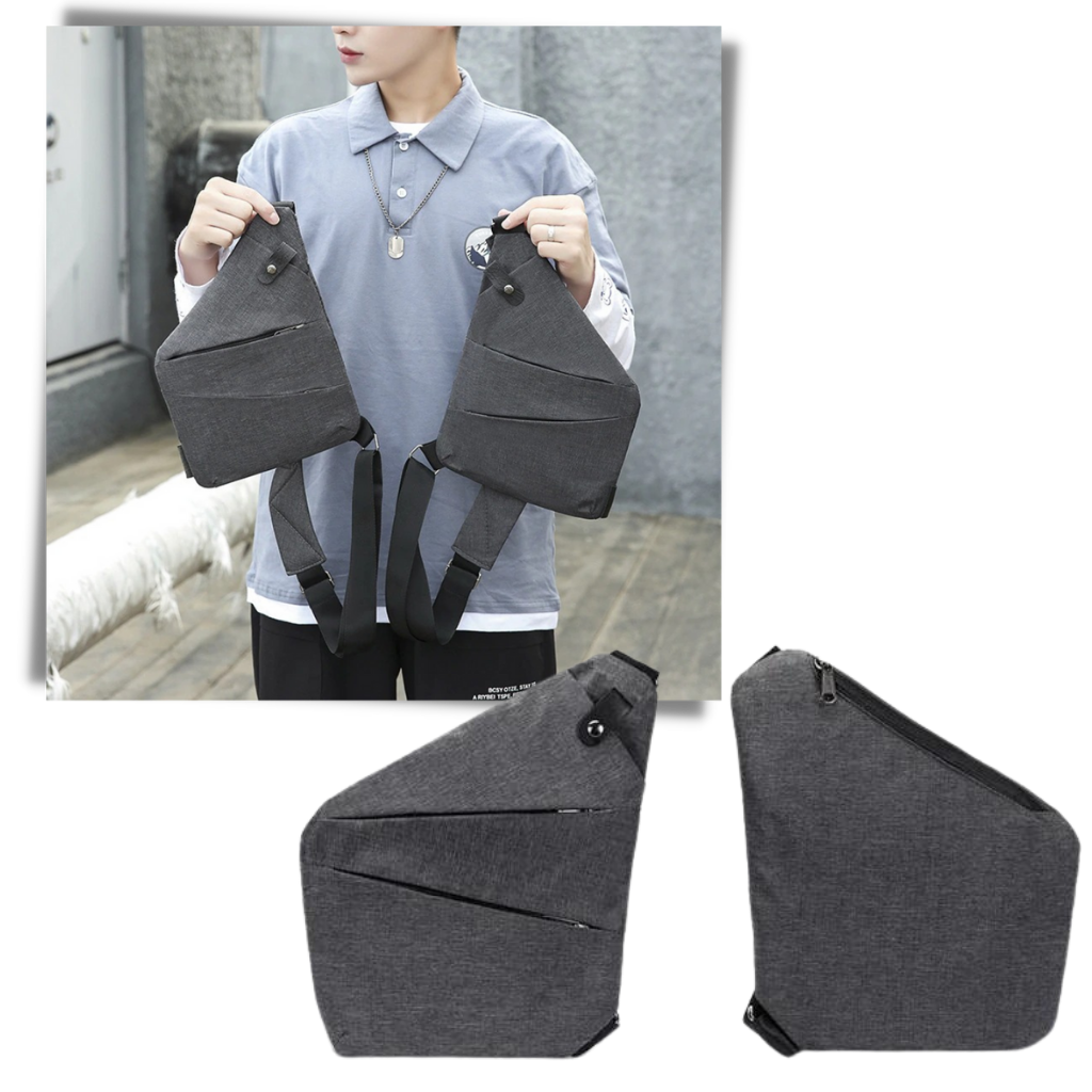 Crossbody vandtæt skuldertaske med rem