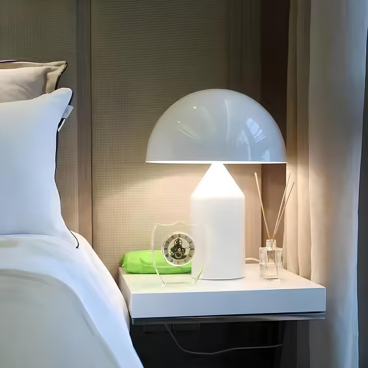 LED bordlampe moderne metal svampelys