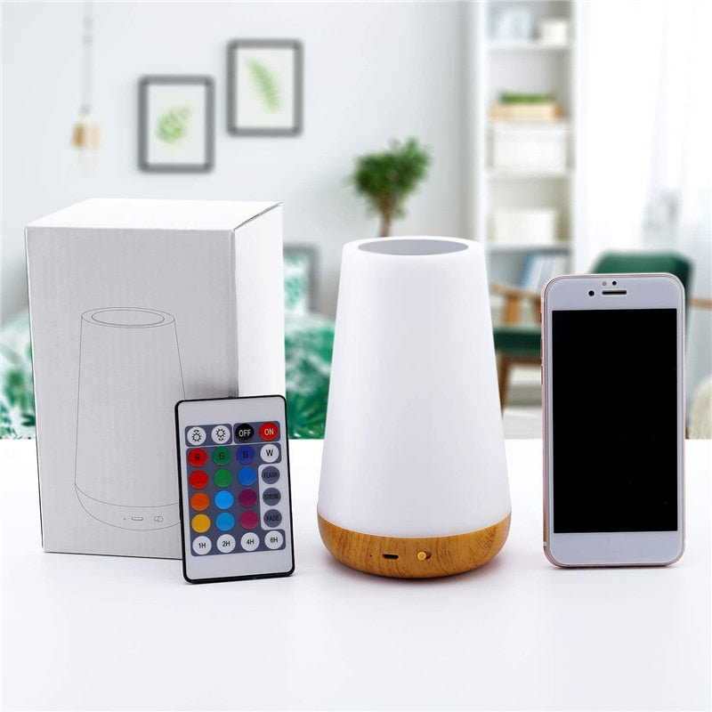 Touch Control LED sengelampe
