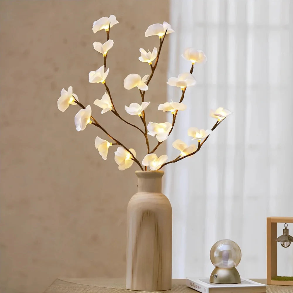 LED-oplyst kunstig gren bordlampe