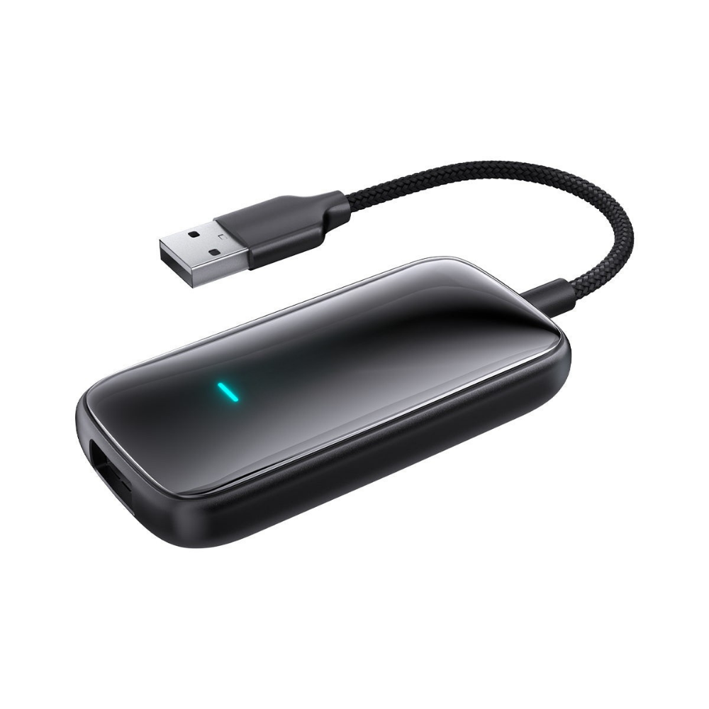 Biladapter Trådløs Kulfiber Multimedieboks