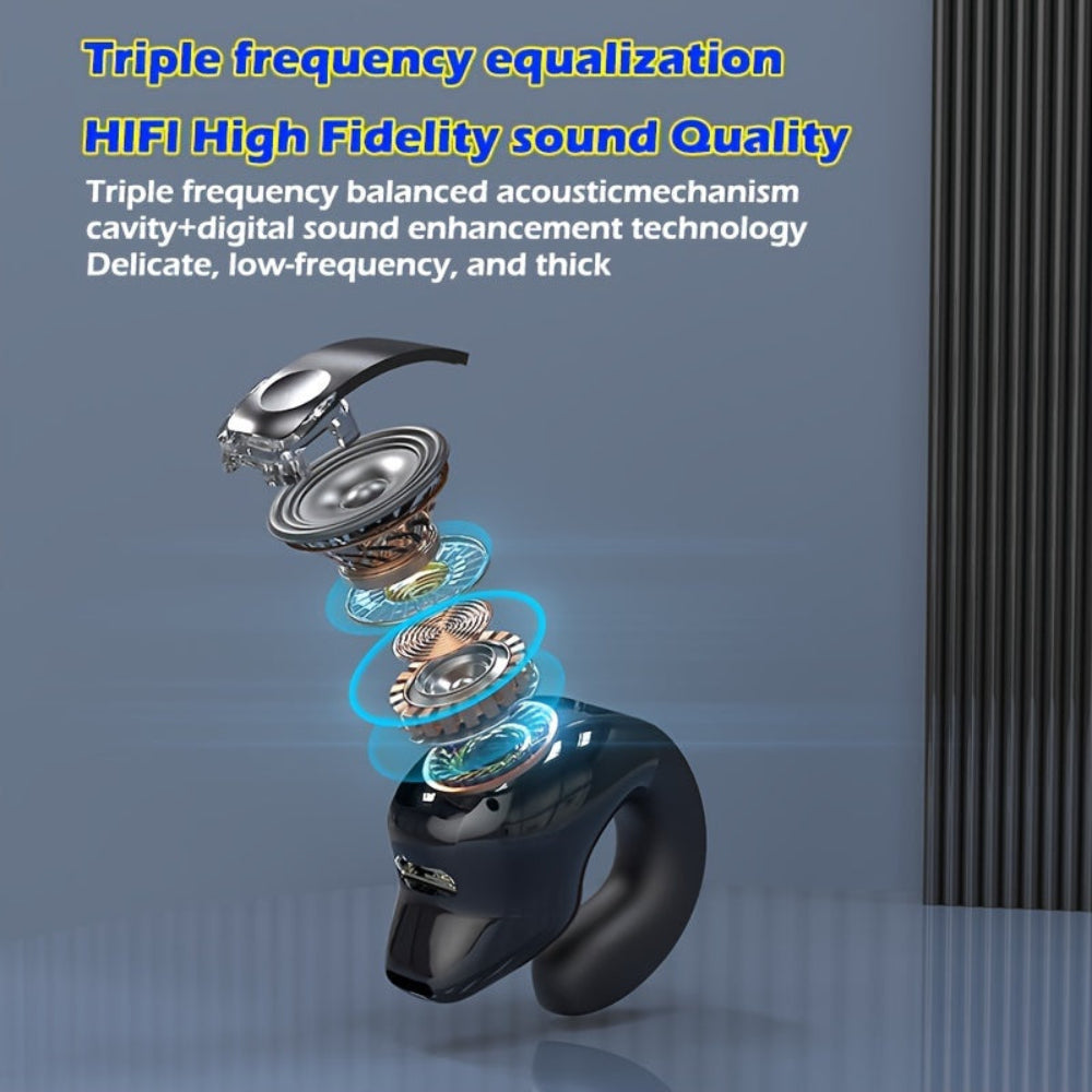 Bezdrátová Bluetooth sluchátka do uší otevřená sportovní sluchátka