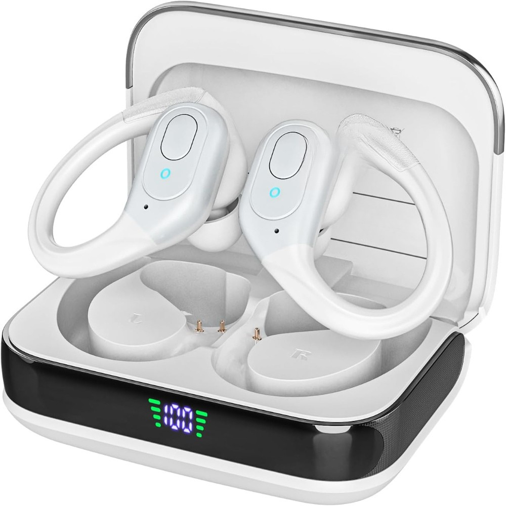 Wireless Bluetooth Earbuds Sports Headphones Waterproof Long Playtime