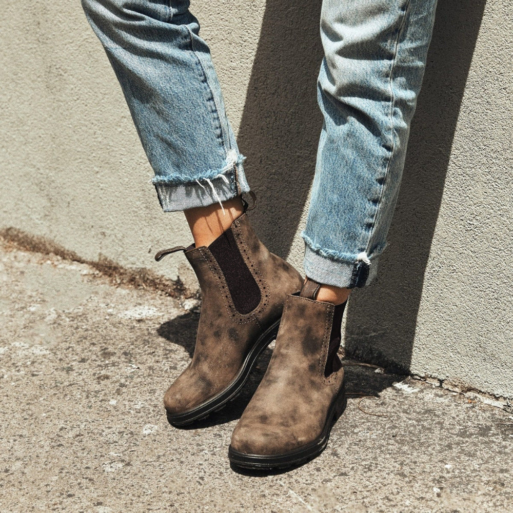 Bottines Chelsea en cuir imperméables pour femmes | Durables et faciles à enfiler