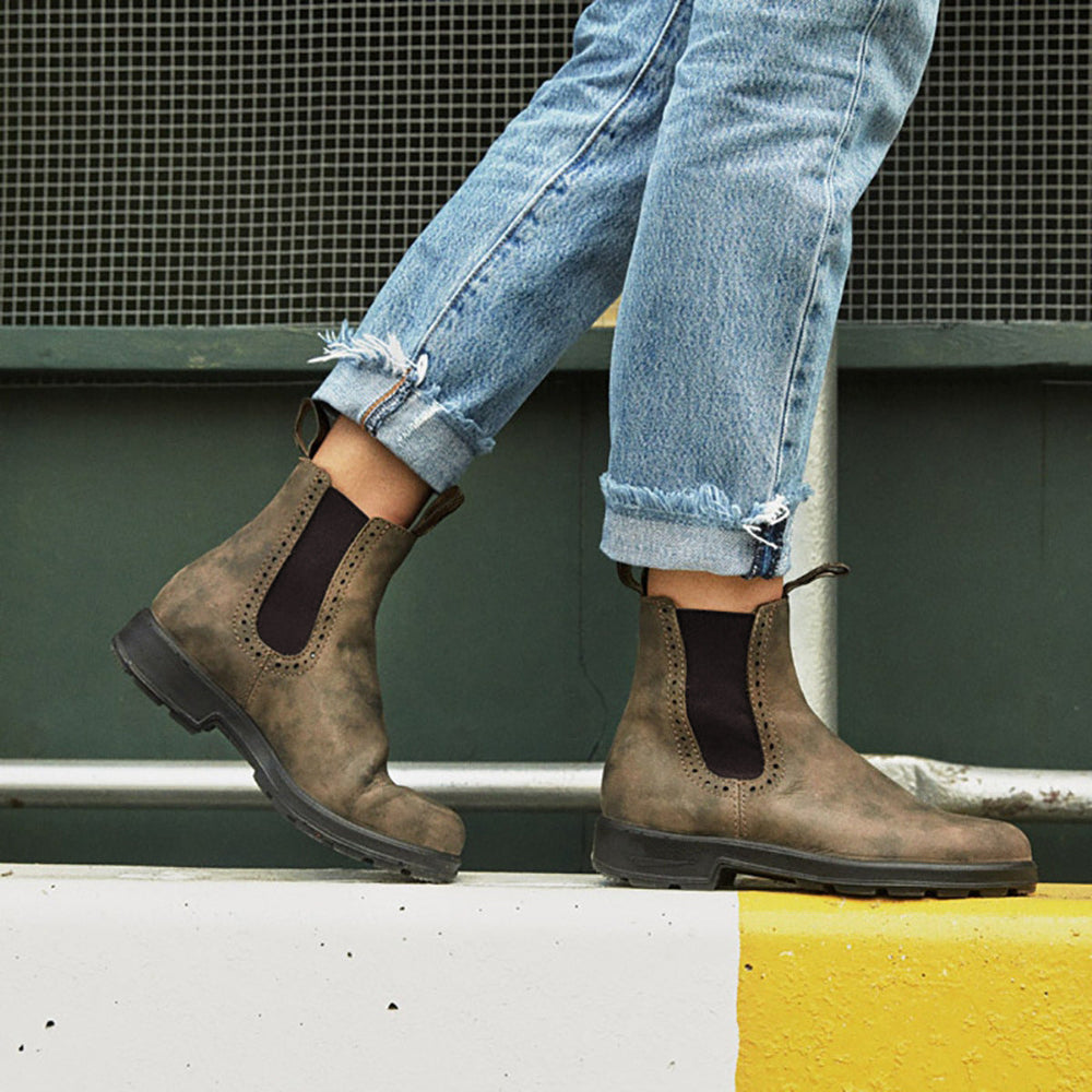 Bottines Chelsea en cuir imperméables pour femmes | Durables et faciles à enfiler