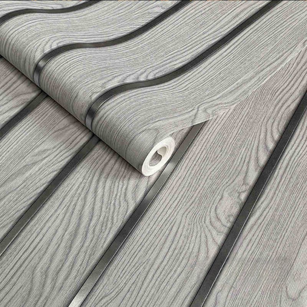 Wood Wall Panels Self Adhesive Wallpaper Waterproof PVC Decor