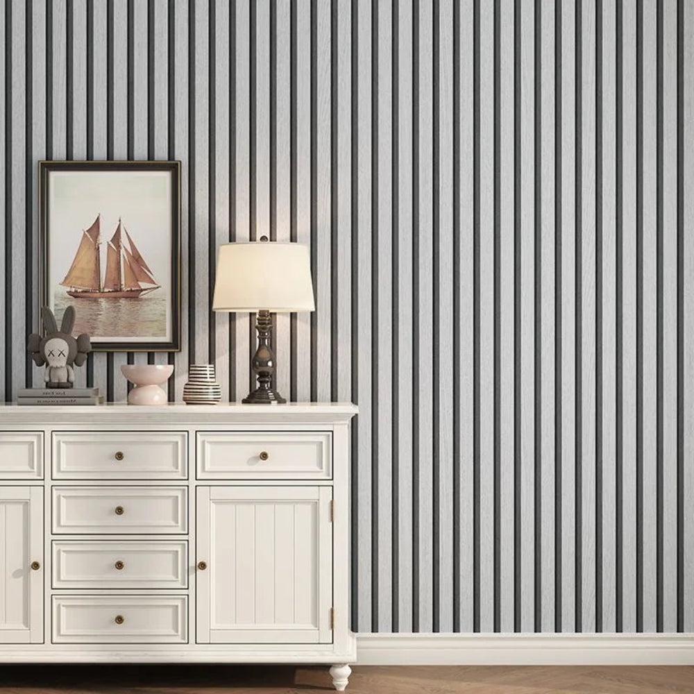 Wood Wall Panels Self Adhesive Wallpaper Waterproof PVC Decor