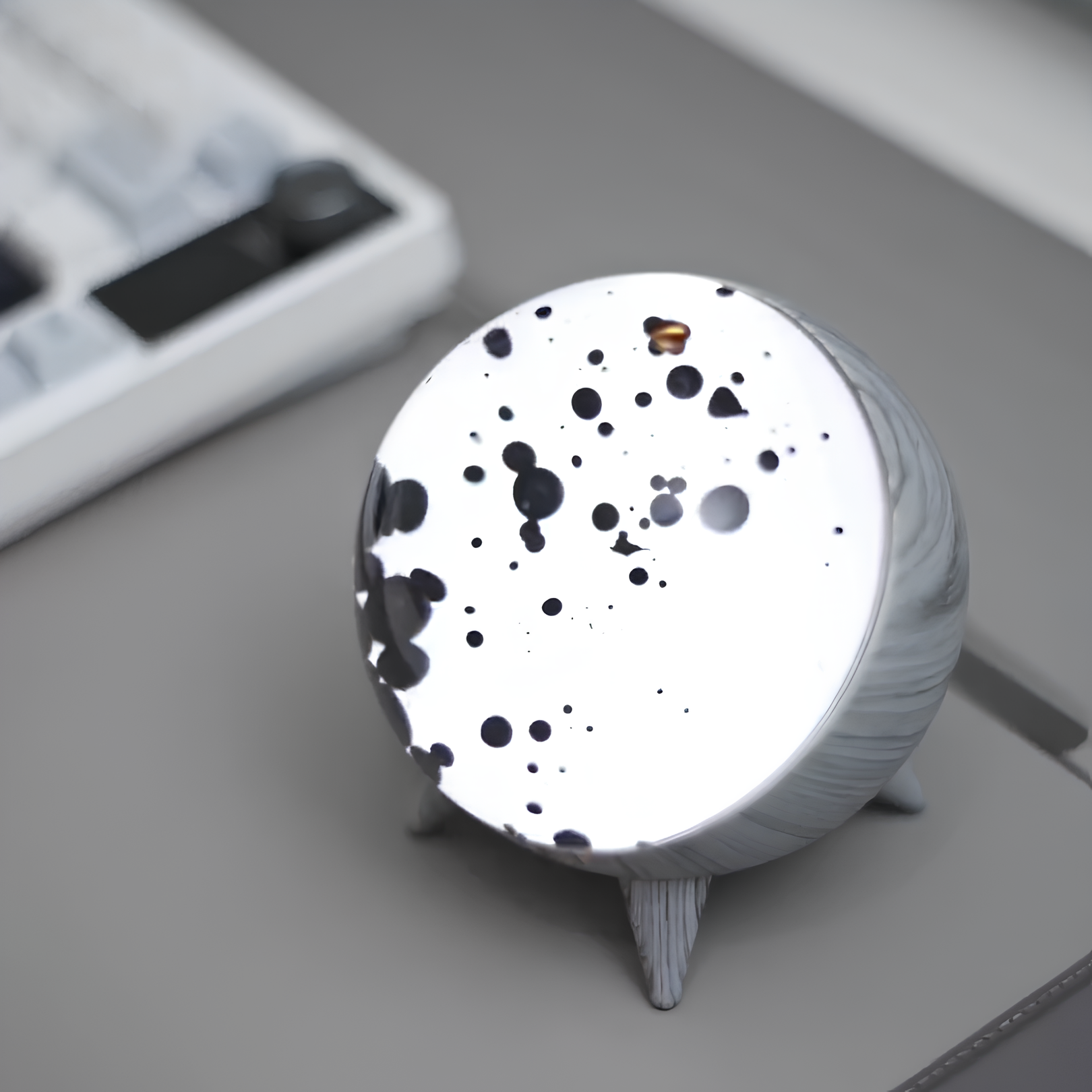 Bluetooth vizuální reproduktor s ferrofluidním displejem