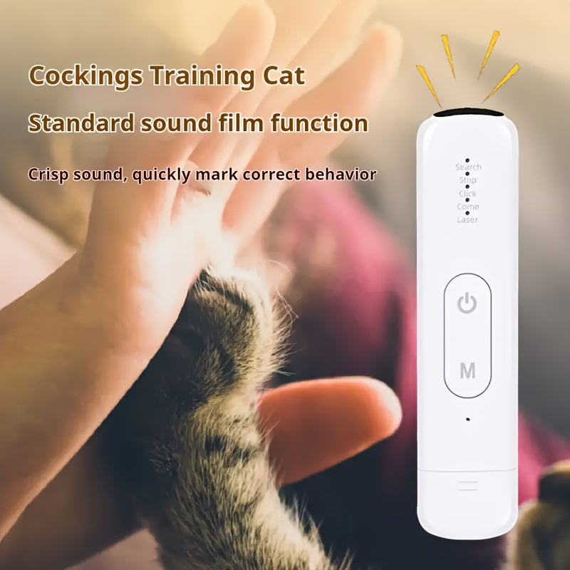Jouet laser pour chat rechargeable, stimulateur interactif pour animal de compagnie