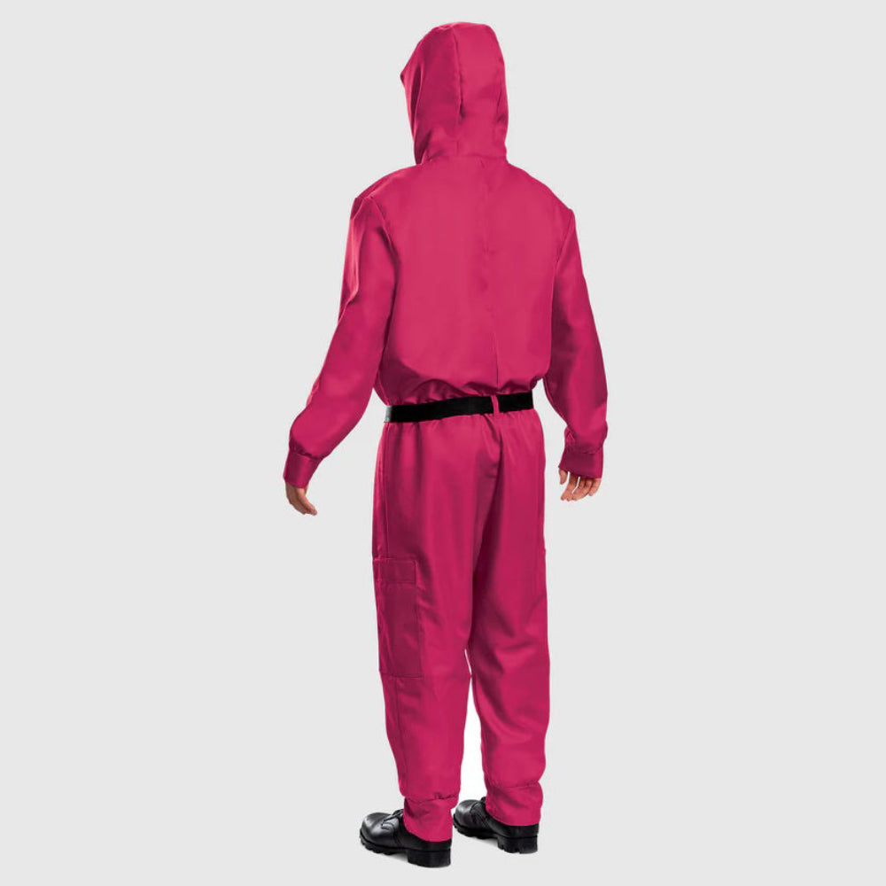 Adult Soldier Cosplay Costume Triangle Guard Jumpsuit with Mask - Image 4