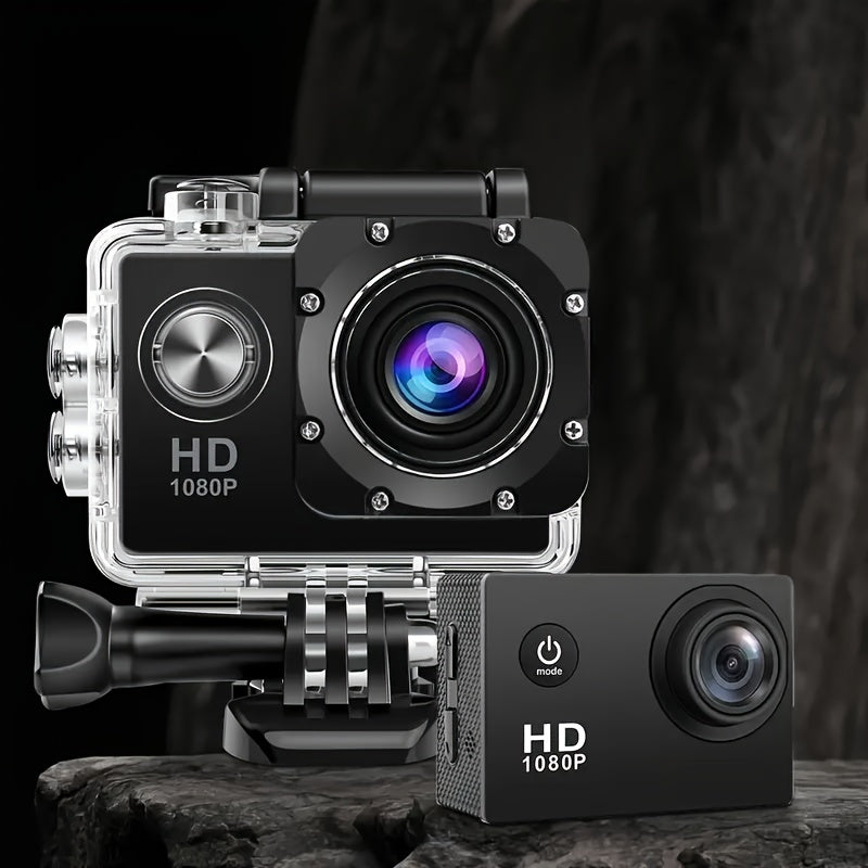 Akční kamera s HD videem a širokoúhlým objektivem