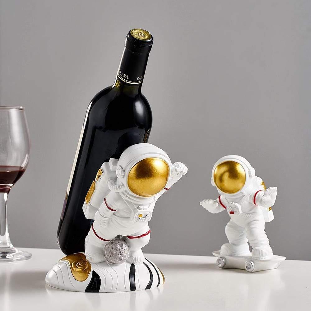 ワインホルダー 樹脂 宇宙飛行士 デコレーション