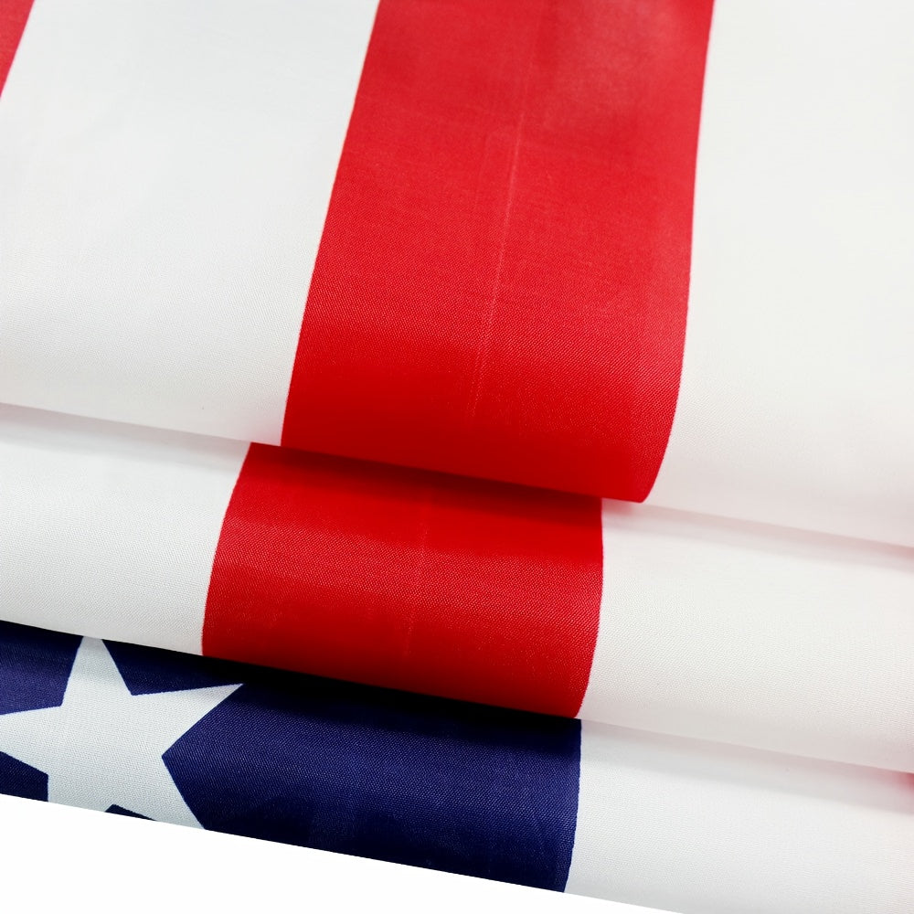 Bandera Americana Duradera para Exterior Todo Clima Poliéster Ojales de Latón
