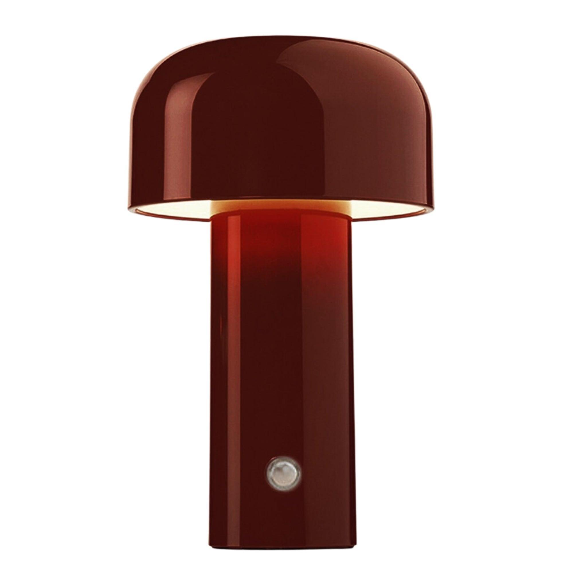 Mini lampe LED champignon | Luminosité réglable et design coloré pour bureau ou table de chevet