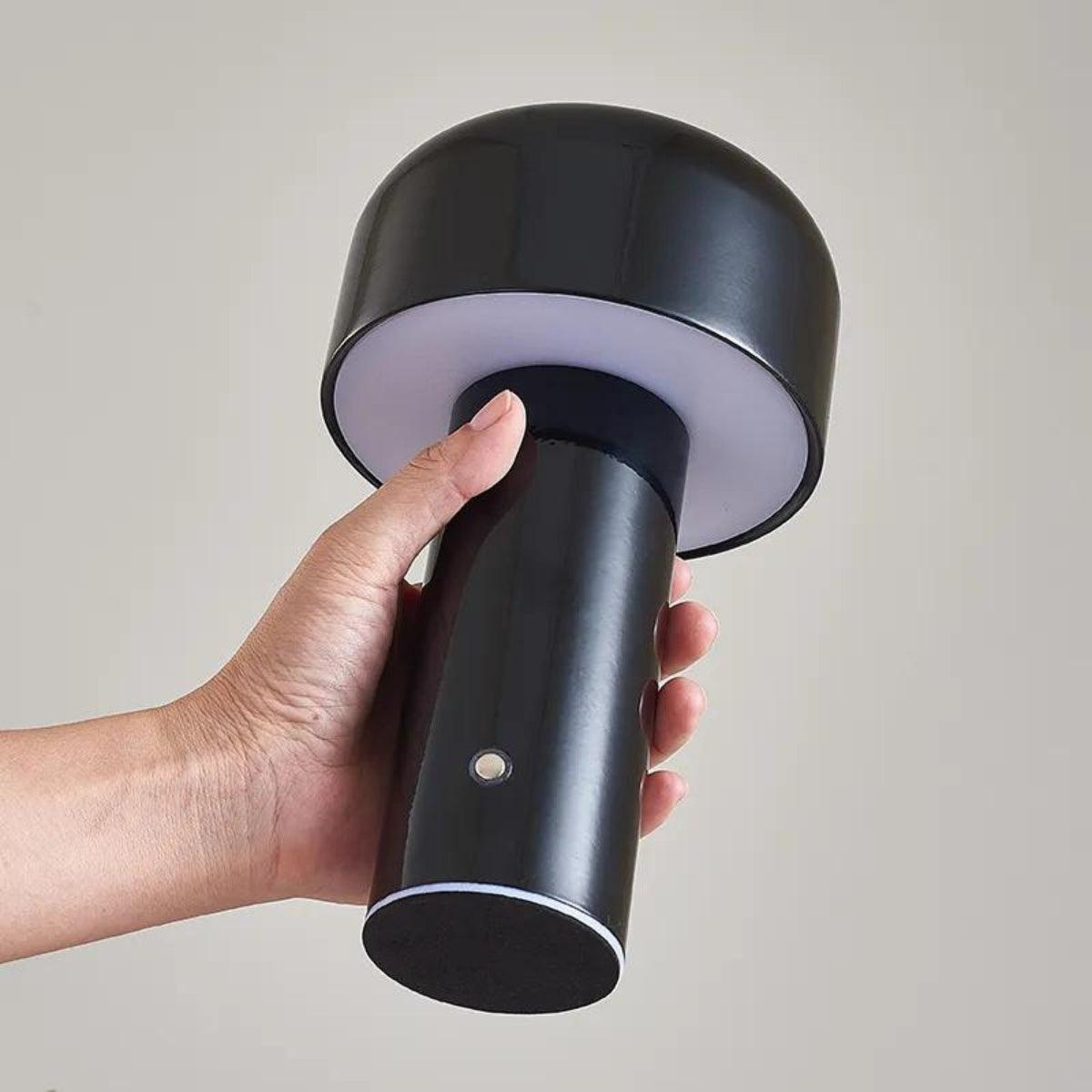 Mini lampe LED champignon | Luminosité réglable et design coloré pour bureau ou table de chevet