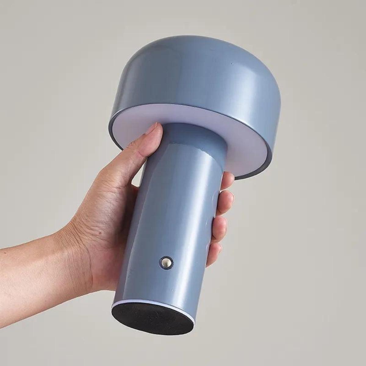 Mini lampe LED champignon | Luminosité réglable et design coloré pour bureau ou table de chevet