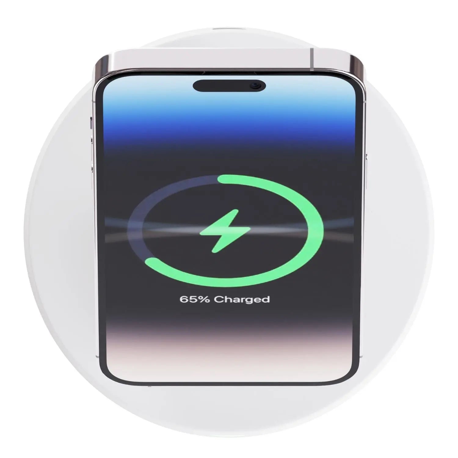 Trådløs telefonoplader med MagSafe-stativ