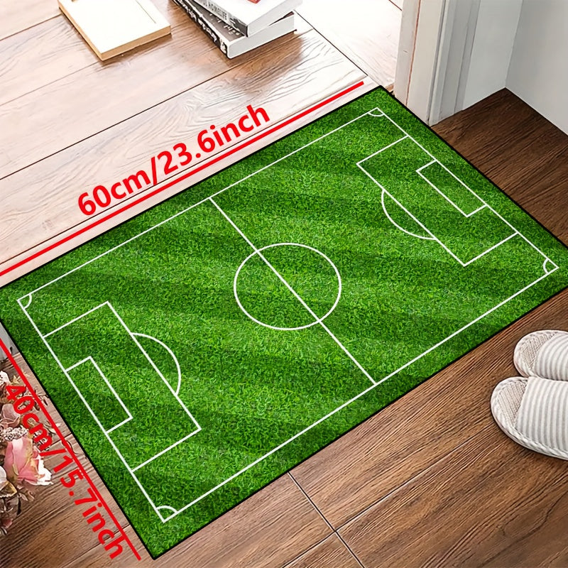 SoccerPlay | Tapis lavable antidérapant pour salon et chambre à coucher
