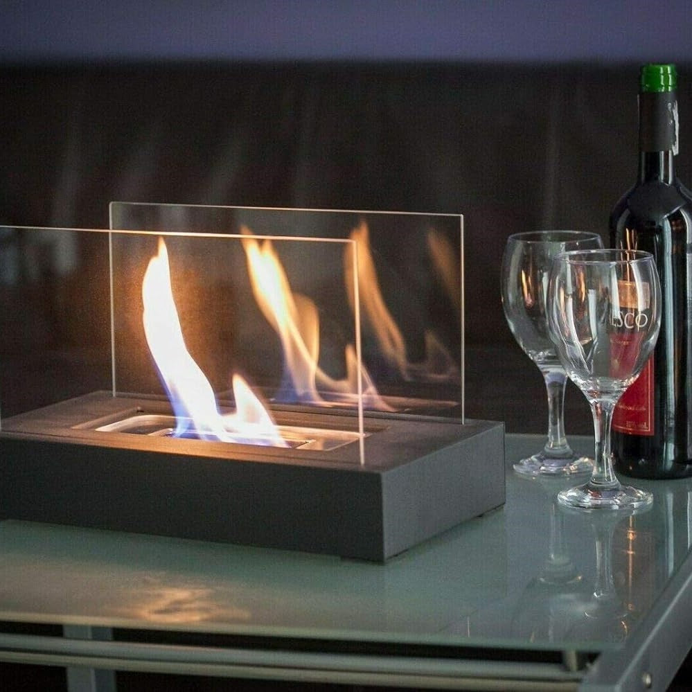 Bordpejs Glas Flammebrænder