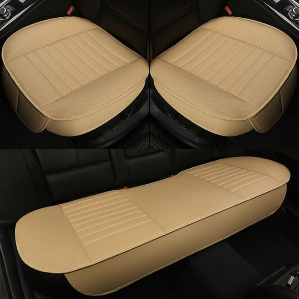 Dani Leather Charcoal Car Seat Cushion (Absorbing odor) - Gear Elevation