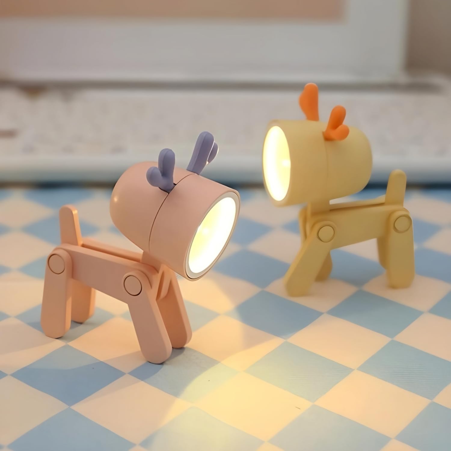 LED noční světlo nastavitelná stolní lampa se zvířátkem