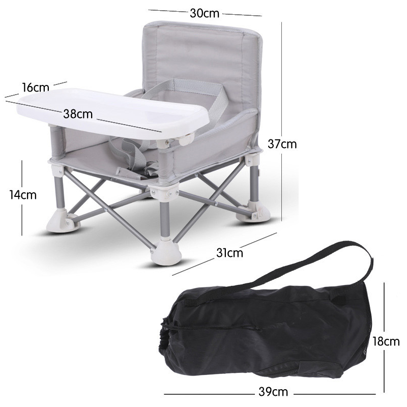Folding High Chair Toddler Travel Booster Seat