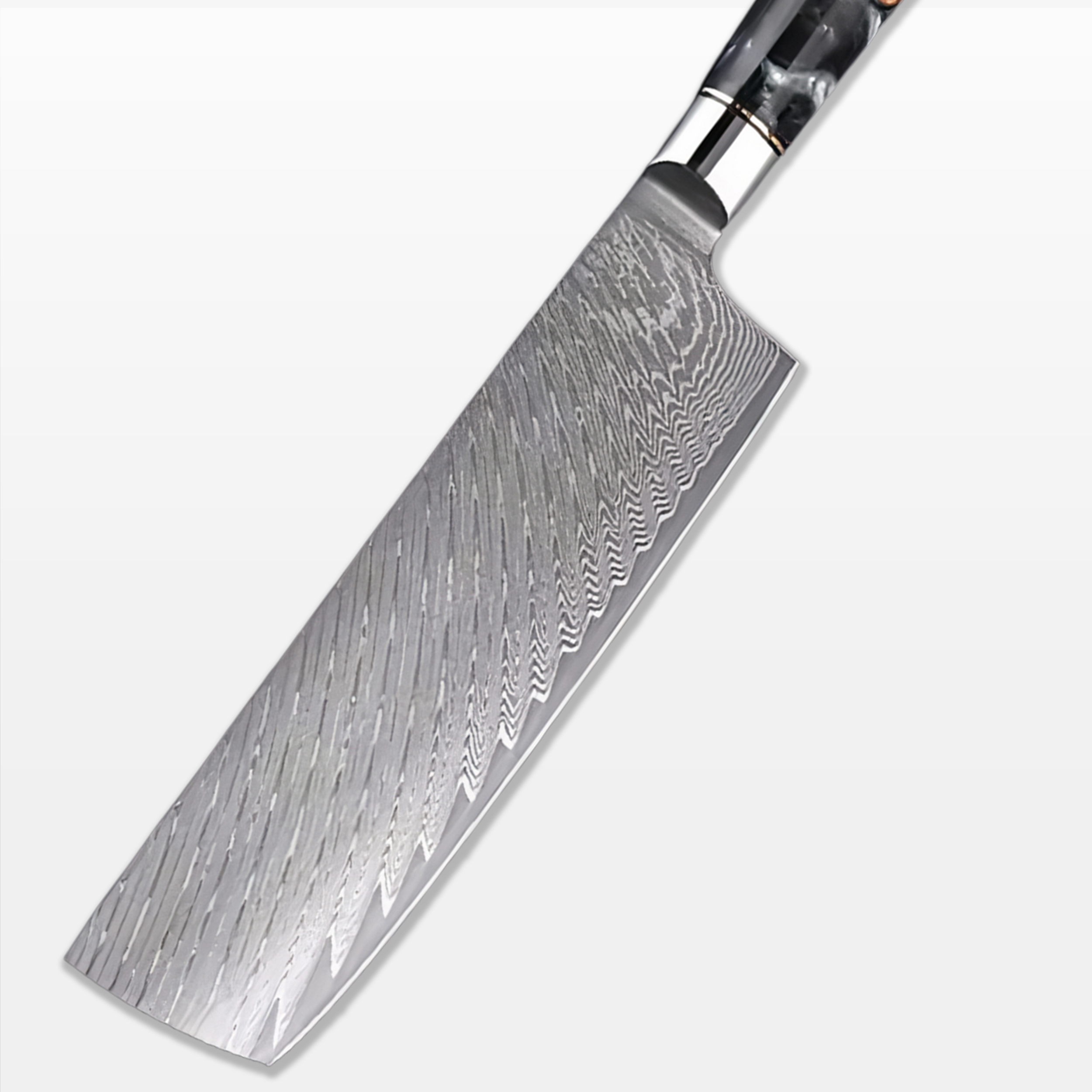 Køkkensæt knive træharpiks håndtag stål