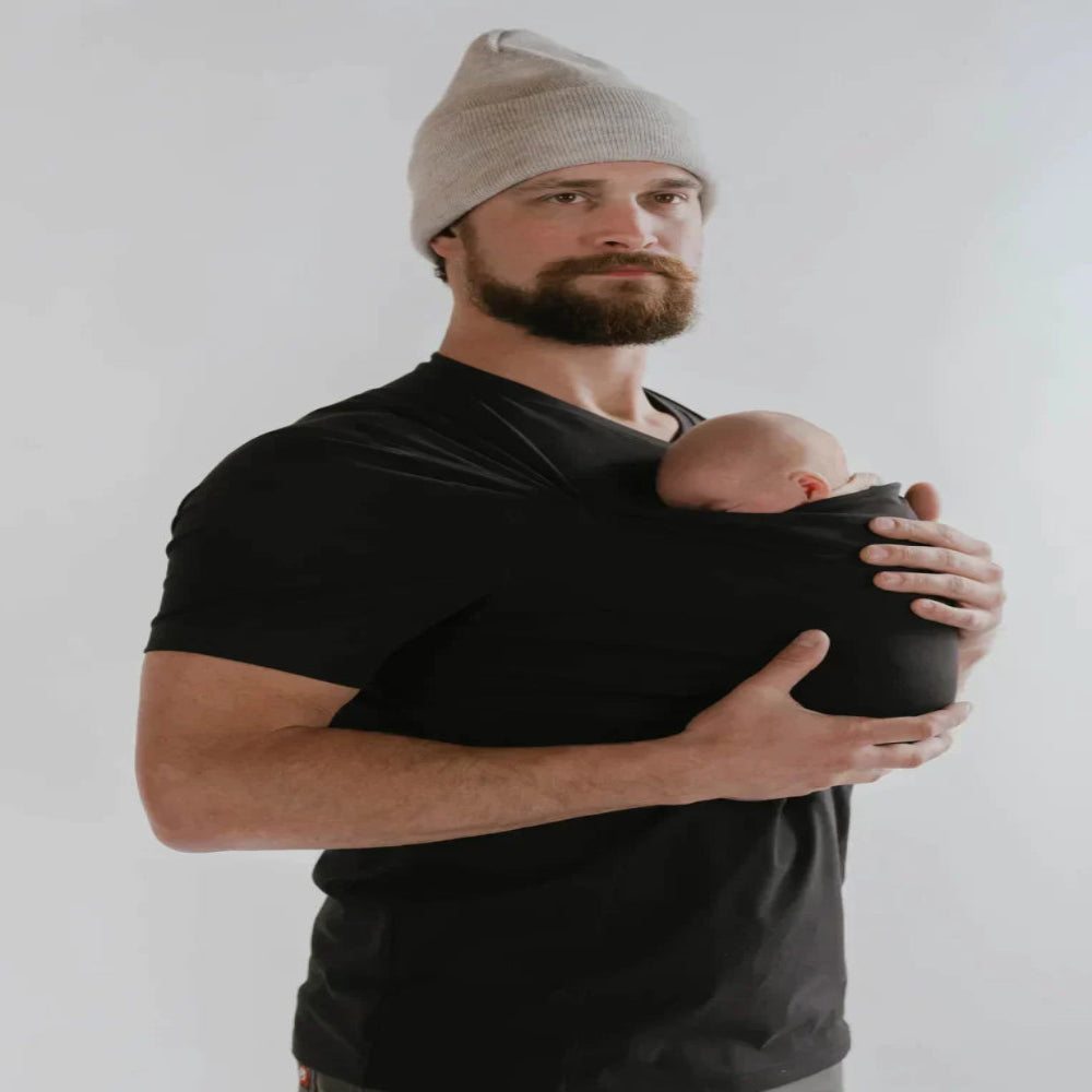 Babybærer bomulds T-shirt vikle slynge
