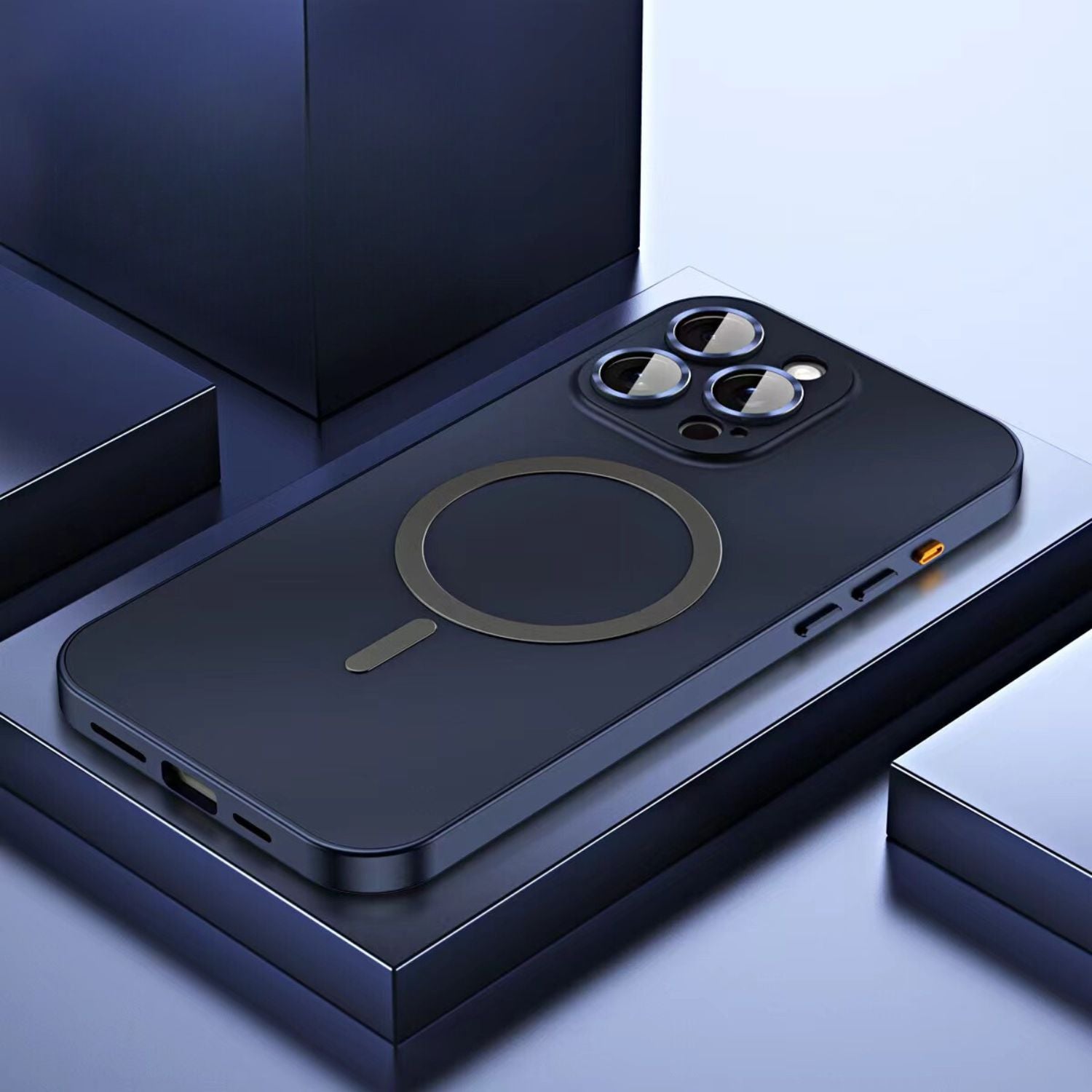 Boîtier métallique magnétique | Protection élégante pour iPhone