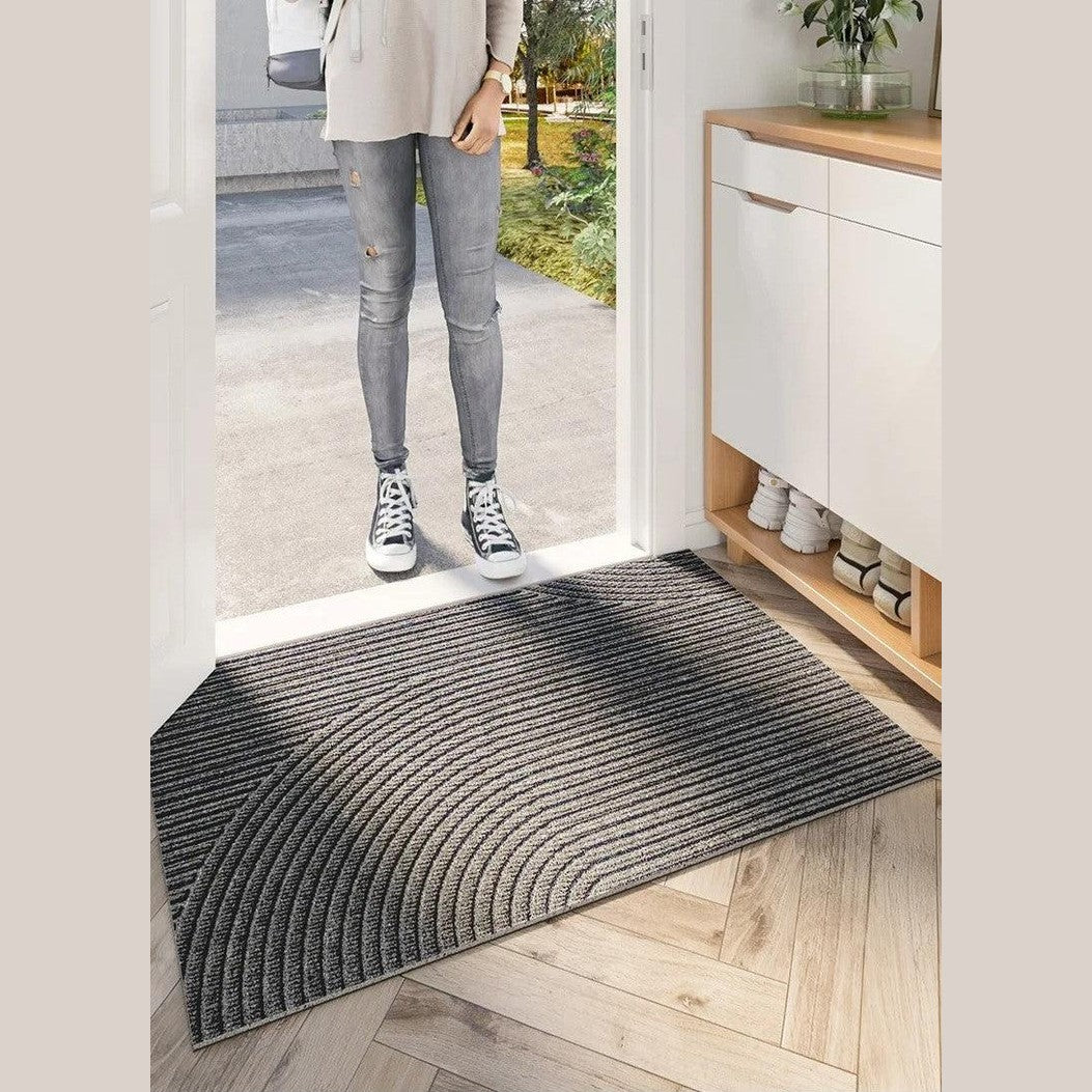 Rohožka na dveře PVC | Protiskluzový řezatelný koberec na vstup