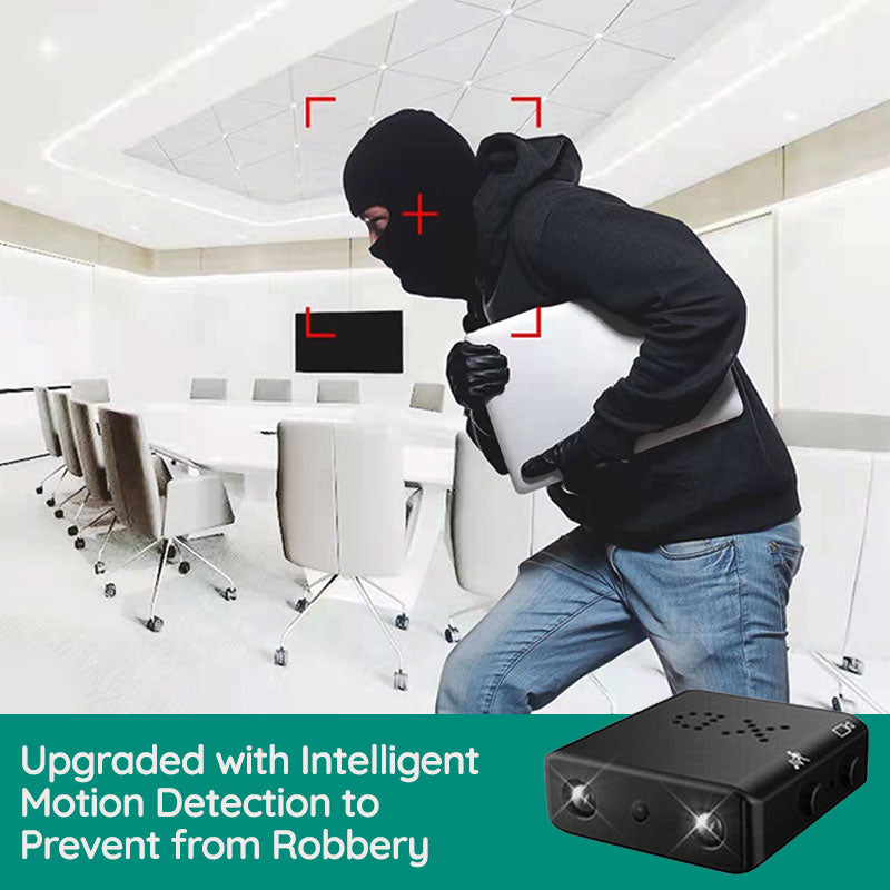 Mini bezpečnostní kamera noční vidění WiFi HD