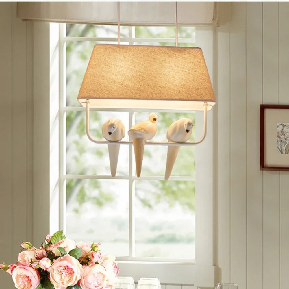 Lampes de plafond Nest - Lampe suspendue en rotin style scandinave pour décoration de salon et salle à manger