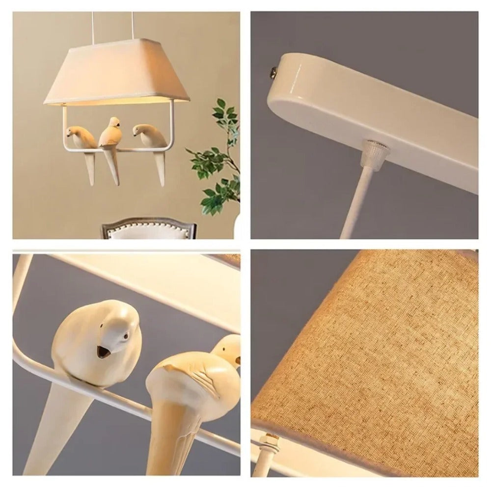 Lampes de plafond Nest - Lampe suspendue en rotin style scandinave pour décoration de salon et salle à manger