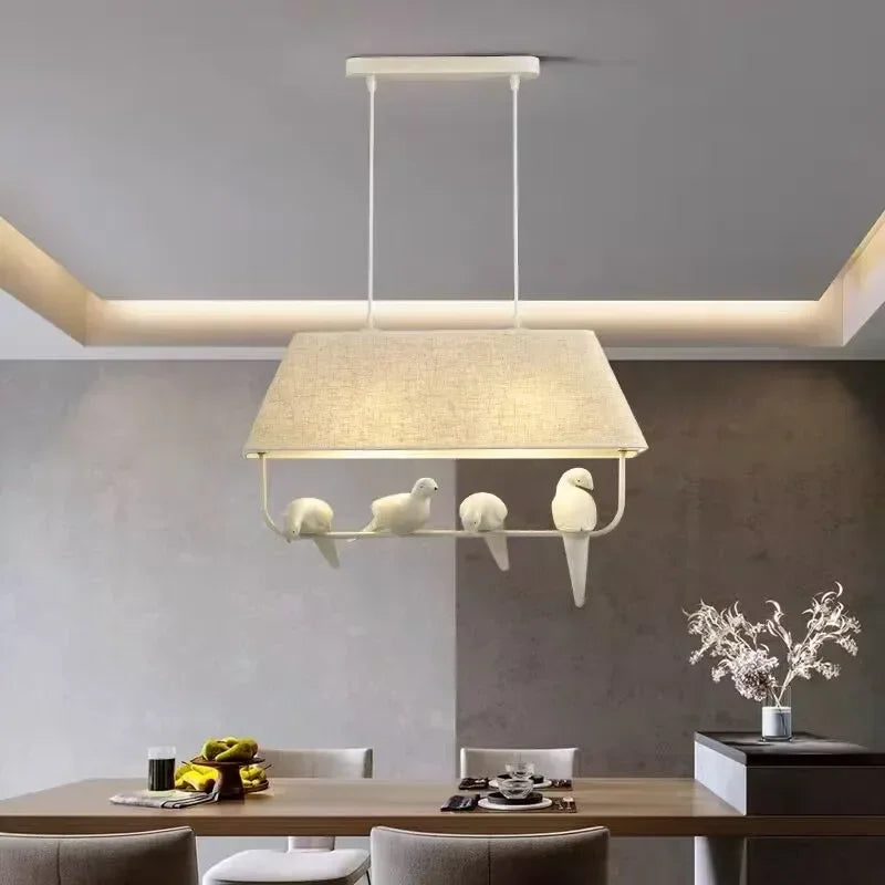 Lampes de plafond Nest - Lampe suspendue en rotin style scandinave pour décoration de salon et salle à manger