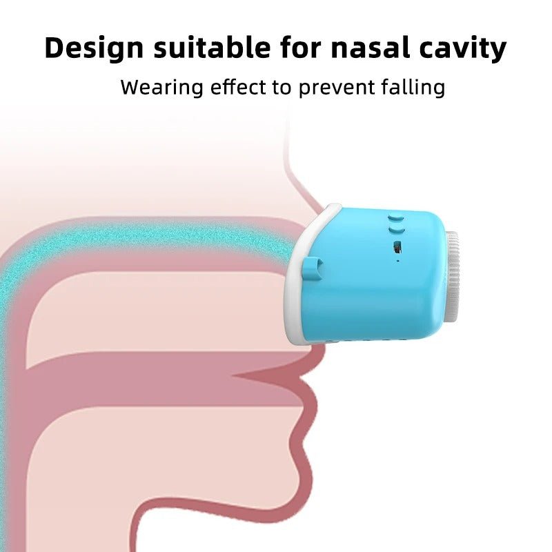 Electric Atomized Micro-CPap - Portable Electric Anti Snoring Devices Smart Mask Anti Snoring Device - Gear Elevation