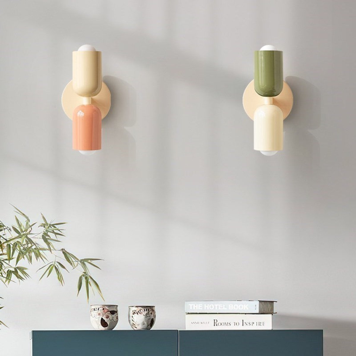 Applique murale en métal scandinave moderne