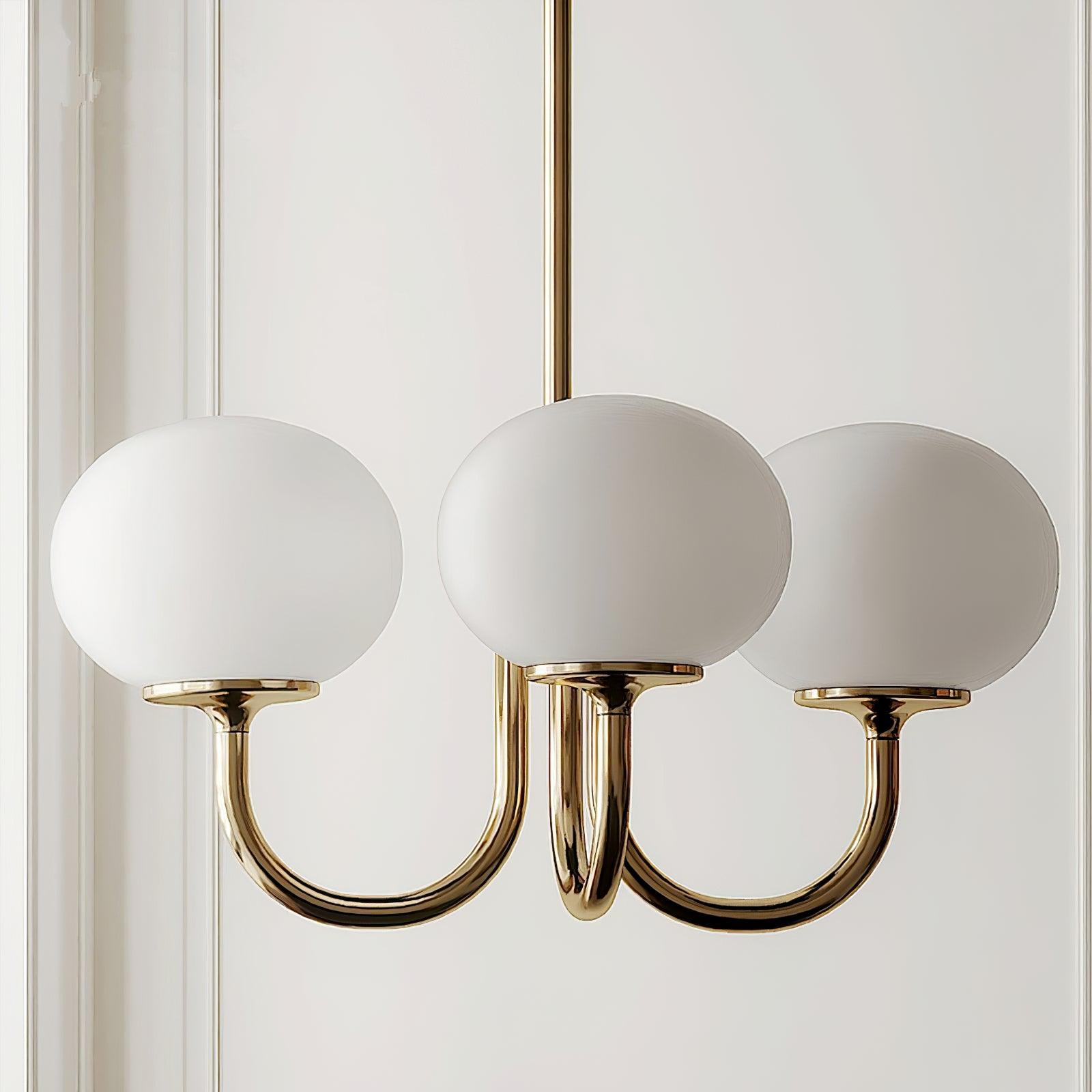 Stropní svítidlo moderní mosazný lustr lampa