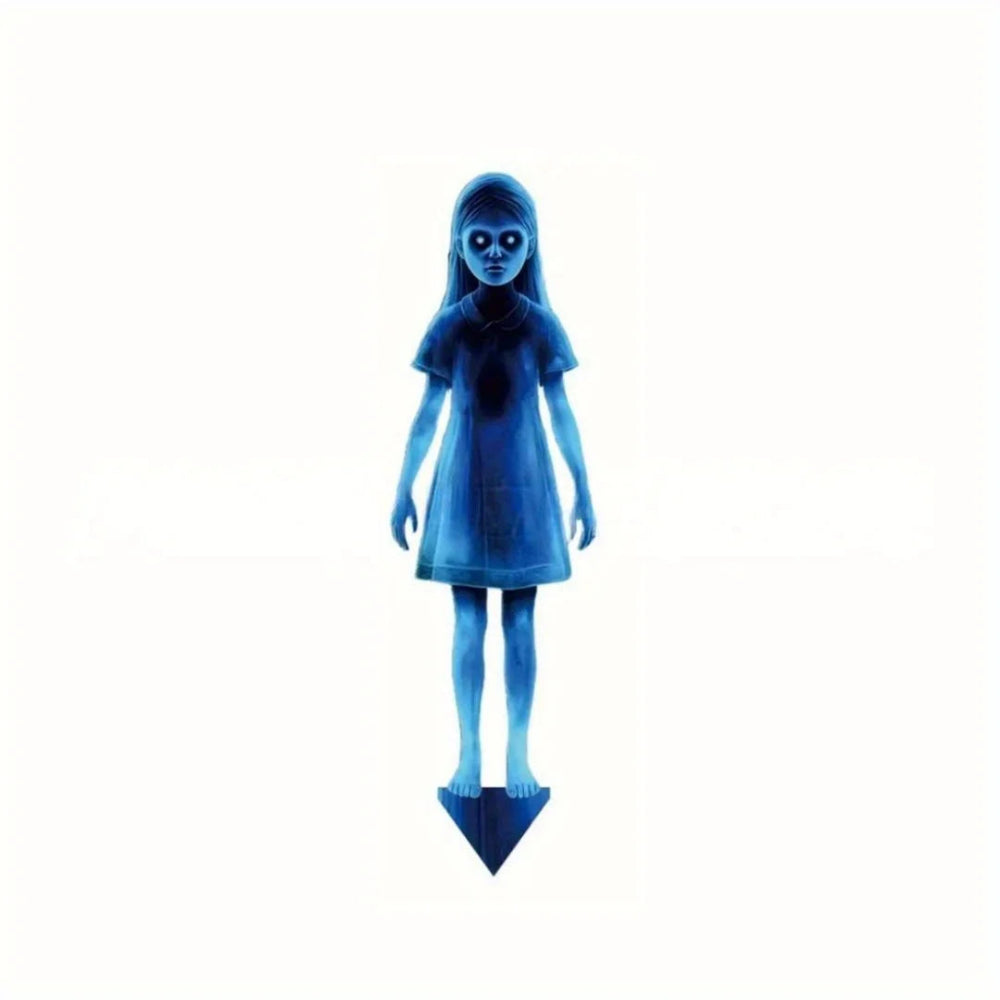 Halloween Little Girl Garden Post Outdoor Yard Decor - Image 8