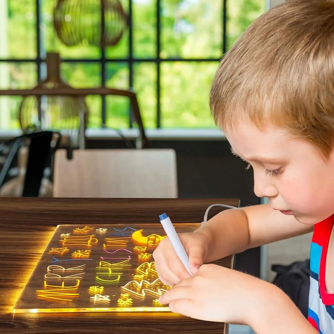 Tableau de dessin LED Jouet d'écriture lumineux