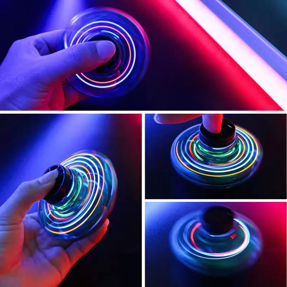 Jouet volant LED contrôlé à la main Spinner