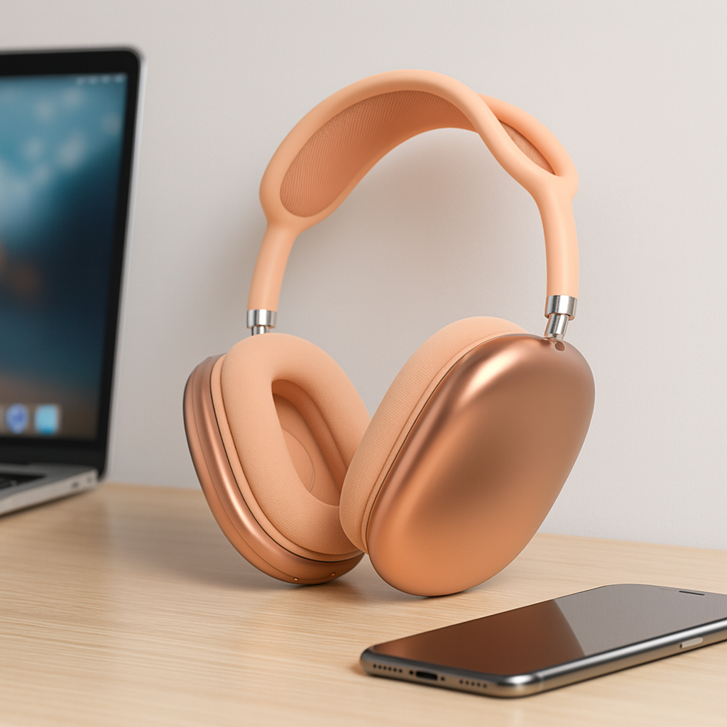 Auriculares inalámbricos circumaurales con cancelación de ruido
