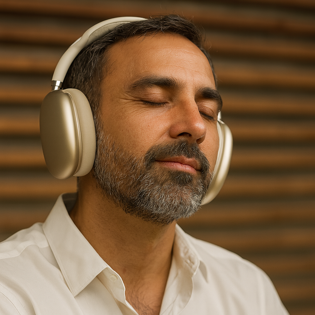 Auriculares inalámbricos circumaurales con cancelación de ruido