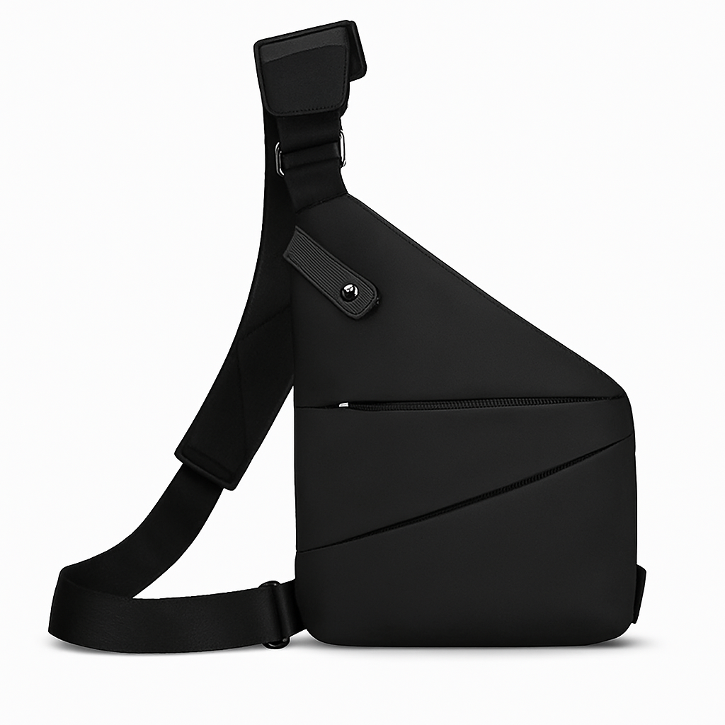 Crossbody vandtæt skuldertaske med rem